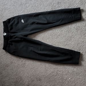 Mens black nike sweatpants size small